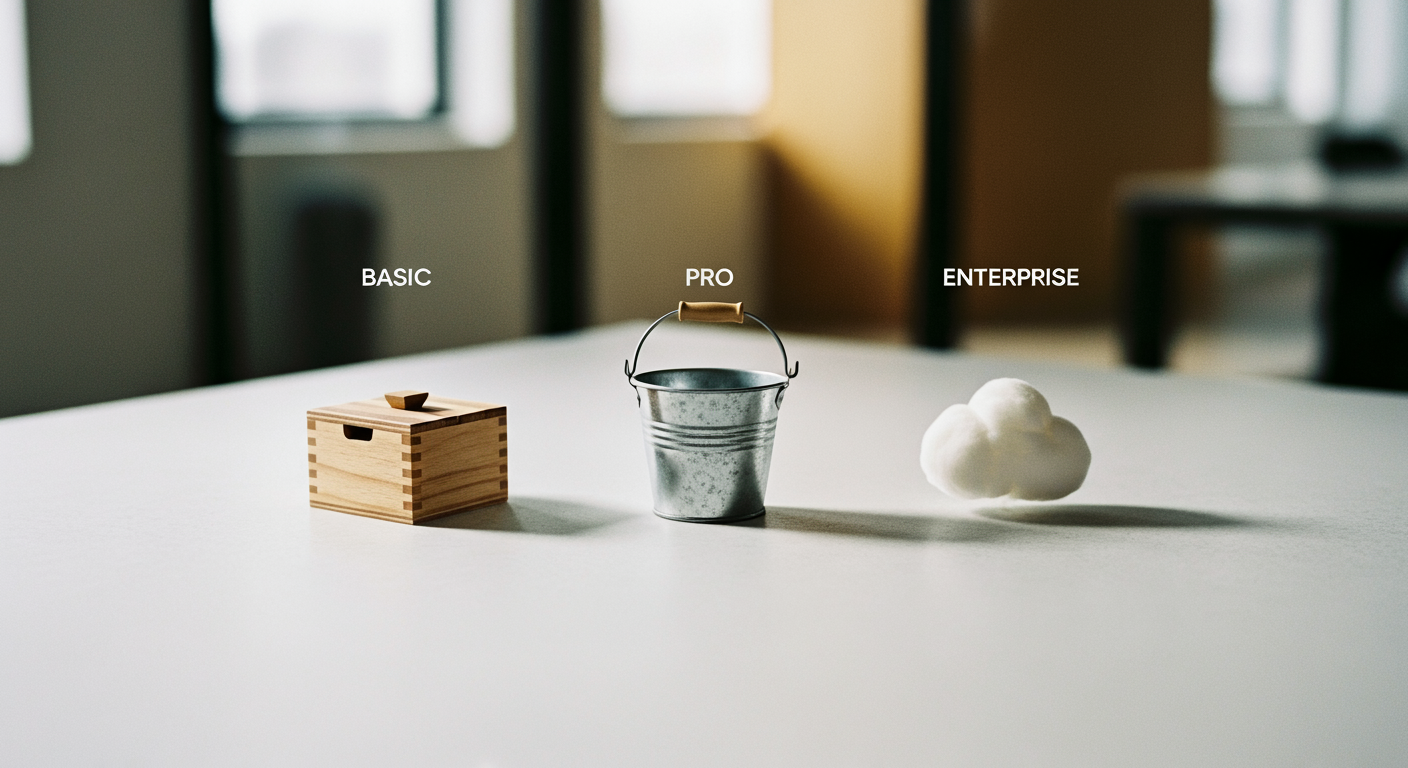 Filesystem, Platform, Object The Three Languages of Storage (And When Each One Matters)